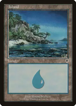 MTG Magic the Gathering Island (337/356) Invasion LP - Image 1