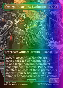 MTG Omega, Heartless Evolution (347/764) Final Fantasy NM FOIL - Image 1
