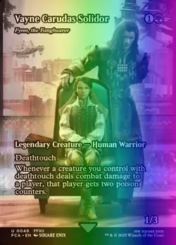 MTG Fynn, the Fangbearer (46/64) Final Fantasy Through the Ages NM FOIL - Image 1