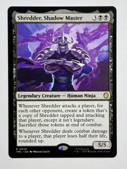 MTG Shredder, Shadow Master 20 R Commander: Teenage Mutant Ninja Turtles - Image 1
