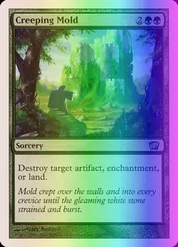MTG Magic the Gathering Creeping Mold (240/361) Eighth Edition MP FOIL - Image 1