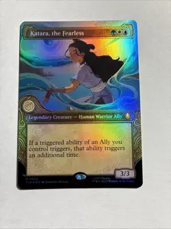 Katara, the Fearless (Showcase) - Avatar: The Last Airbender Foil + Bonus Rare!! - Image 1