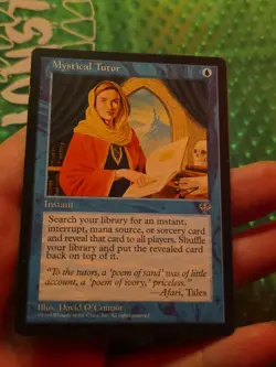 Mystical Tutor Mtg Mirage - Image 1