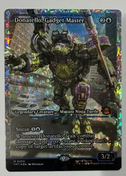 Donatello, Gadget Master M0293 FRACTURED Foil TMNT - Image 1