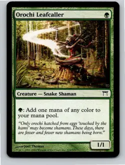 Magic the Gathering Orochi Leafcaller Champions of Kamigawa MTG Free Shipping! - Image 1