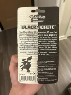 Pokemon TCG Black & White Snivy Promo Booster Foil Sealed Pack 2011 - Image 2