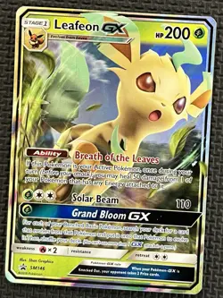 POKEMON TCG LEAFEON SM146 SUN AND MOON PROMO!! - Image 1