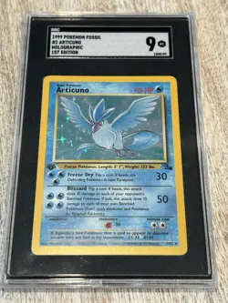 Pokemon Articuno 2/62 Fossil Holo SGC 9 - Image 1