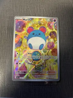 Marill 232/217 Illustration Rare Pokemon Card Ascended Heroes - Image 1