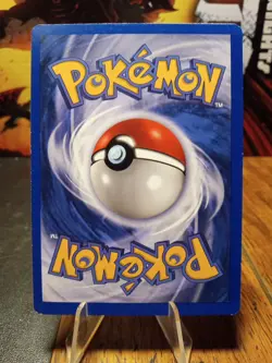 1999 Pokemon Base Set Machop #52 Extremely LP - Image 2