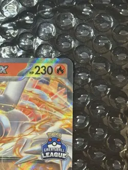 Pokemon Reshiram ex 020/086 Great Ball League Winner Exclusive Asia Promo - Image 3
