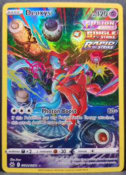 Deoxys GG12/GG70 Crown Zenith Full Art Pokemon Pokemon Card English Near Mint - Image 1