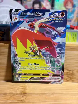 BLAZIKEN VMAX TG15/TG30 SWSH Silver Tempest: Trainer Gallery Holo Pokemon TCG NM - Image 1