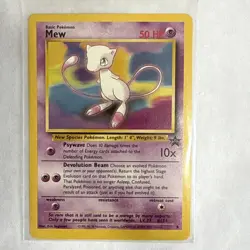 Pokemon TCG Black Star Promo Edition Mew #8 WOTC 2000 - ungraded - near mint - Image 2