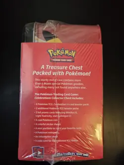 Pokemon TCG Celebrations Collectors Chest Box Factory Sealed 820650809415 - Image 5