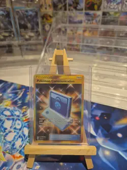 Pokemon TCG Pokemon Communication Sun Moon Team Up 196/181 Holo Secret Rare MINT - Image 1