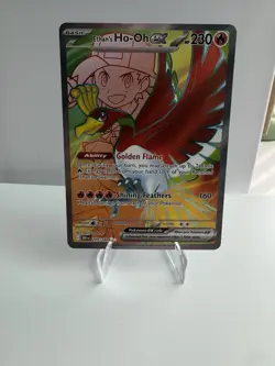 Pokemon Ethan's Ho-Oh EX 209/182 Sv10: Destined Rivals Ultra Rare Holo 230 HP - Image 1