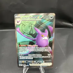 Pokemon TCG Team Rocket's Crobat EX Sv10 Destined Rivals Holo 217/182 310 HP - Image 1