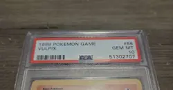pokemon base set psa 10 Vulpix English Vintage 1999 - Image 3