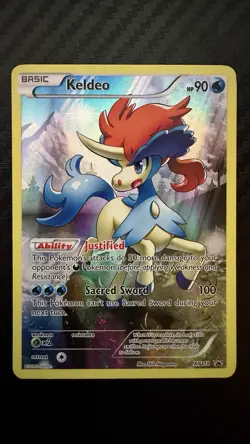 Pokemon Keldeo XY118 Black Star Promo - Image 1