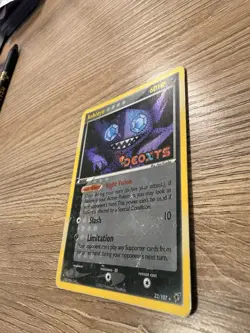 Sableye 23/107 2005 EX Deoxys Pokemon TCG Reverse Holo Rare Stamped 2005 - Image 2
