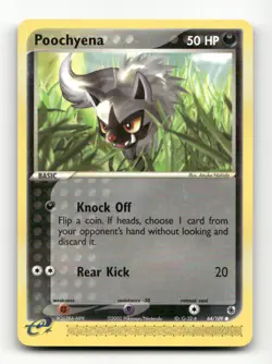 Poochyena Ruby and Sapphire #64/109 Pokemon TCG - Image 1