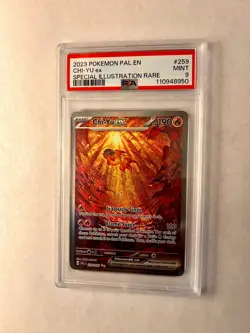 Pokemon TCG: 2023 Paldea Evolved #259 Chi-Yu Ex Special Illustration Rare PSA 9 - Image 1