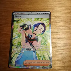 Pokemon - Perrin 220/167 - Twilight Masquerade Trainer SIR - Image 1