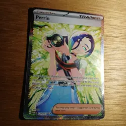 Pokemon - Perrin 220/167 - Twilight Masquerade Trainer SIR - Image 2