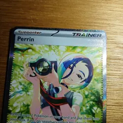 Pokemon - Perrin 220/167 - Twilight Masquerade Trainer SIR - Image 4
