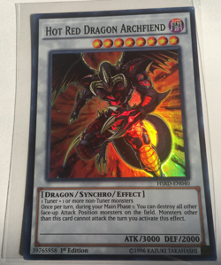 Hot Red Dragon Archfiend - HSRD-EN040 - Super Rare LP Yu-Gi-Oh! - Image 1