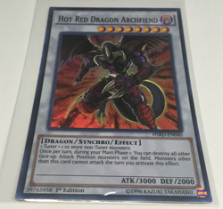 Hot Red Dragon Archfiend - HSRD-EN040 - Super Rare LP Yu-Gi-Oh! - Image 3