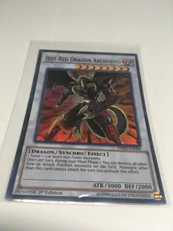 Hot Red Dragon Archfiend - HSRD-EN040 - Super Rare LP Yu-Gi-Oh! - Image 4