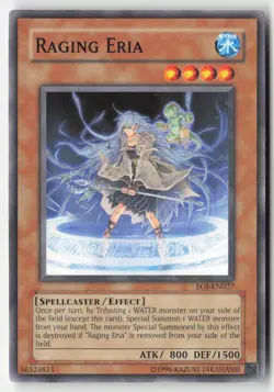 Yugioh - Raging Eria EOJ-EN027 Unlimited - Enemy of Justice - Image 1