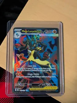 Mega Lucario ex 160/132 Ultra Rare Mega Evolution Pokemon Near Mint - Image 1
