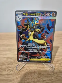 Mega Lucario ex | 160/132 | Mega Evolution | 2025 Pokemon Ultra Rare | Near Mint - Image 1