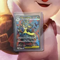 MEGA LUCARIO EX 160/132 ULTRA RARE MEGA EVOLUTION POKEMON - Image 1