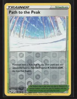 Path to the Peak SWSH06: Chilling Reign #148/198 Reverse Holo Pokemon TCG - Image 1