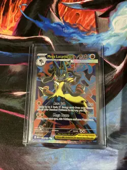 Pokemon Mega Evolution Pack Lucario EX Full Art 160/132 English, Mint Condition - Image 1
