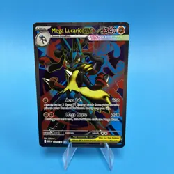 Pokemon TCG Mega Lucario EX Full Art English 160/132 Mega Evolution - Image 1