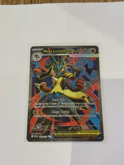 Pokemon TCG: Mega Lucario EX 160/132 Mega Evolution - Pack Fresh - Image 1