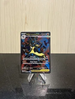 Pokemon TCG Mega Evolution Mega Lucario EX 160/132 Ultra Rare Card - Image 1