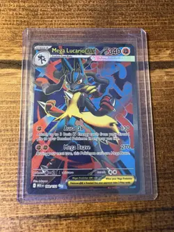 Pokemon TCG Mega Evolution - Mega Lucario Ex 160/132 Ultra Rare Card - Image 1