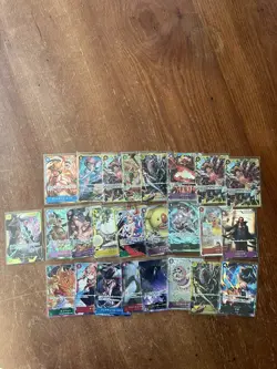 One Piece Japanese Card Lot - Image 1