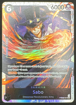 SABO PRB02-014 NM SR PREMIUM BOOSTER THE BEST VOL. 2 ONE PIECE 2025 - Image 1