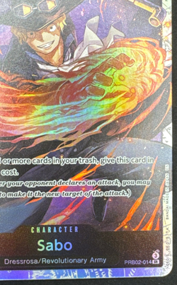 SABO PRB02-014 NM SR PREMIUM BOOSTER THE BEST VOL. 2 ONE PIECE 2025 - Image 2