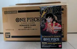 One Piece CCG TCG OP-01 OP01 Romance Dawn Japanese Booster Box 24 Packs - Image 1