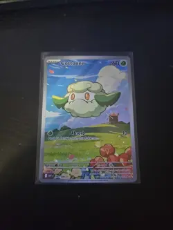 Cottonee Illustration Rare 090/086 English Pokemon TCG SV: White Flare NM - Image 1