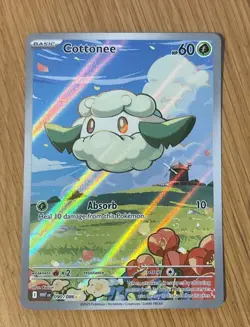 Cottonee 090/086 SV11W White Flare Pokemon TCG English NM - Image 1