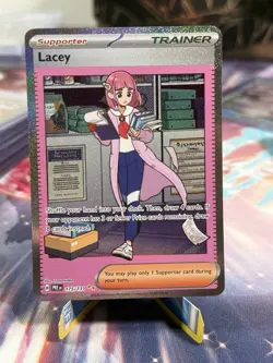 Lacey 175/131 SV Prismatic Evolutions SIR Pokemon NM - Image 1